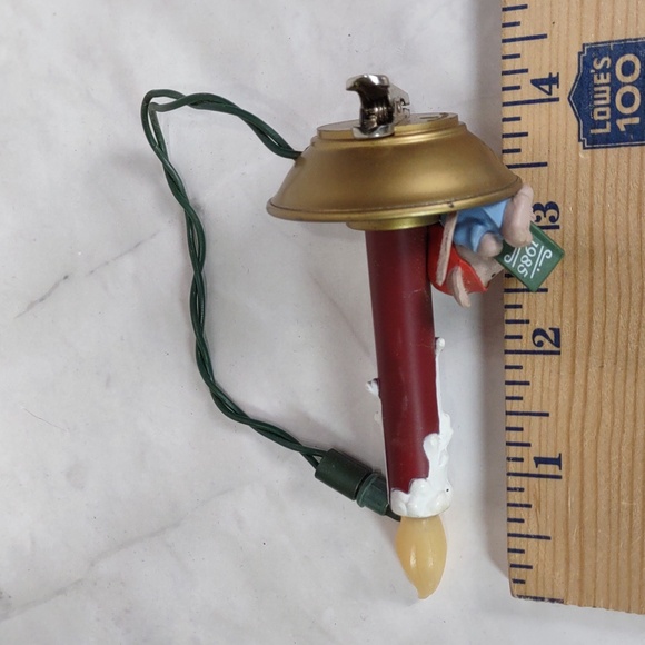 Hallmark Vintage 1975 "Chris Mouse" Lighted Ornament - Picture 6 of 8